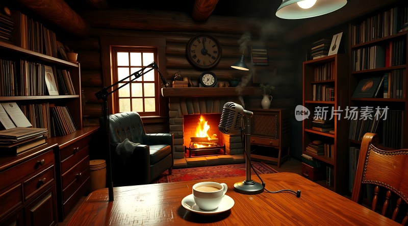 书房里的温暖时光