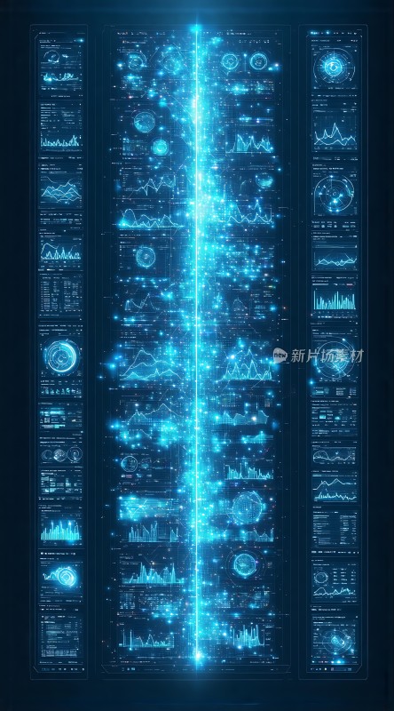 未来科技数据图表展示