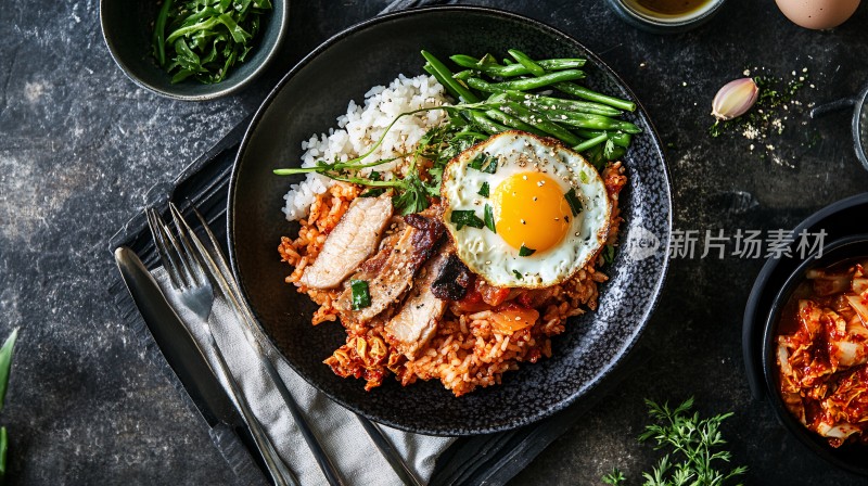 泡菜豚肉炒饭套餐