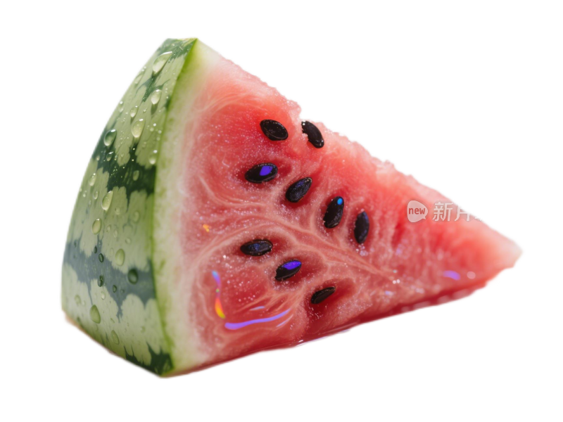 写实风格切开的西瓜免抠素材