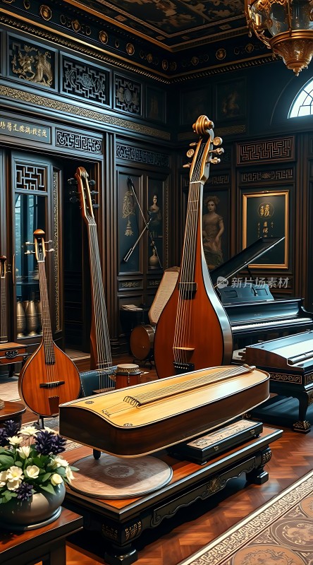 古乐器陈列室
