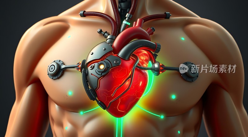 机械之心与人体结合