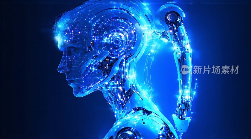 智能机器人科技感十足