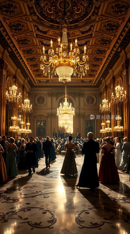 金色大厅里的华丽舞会