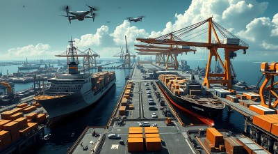 智能港口未来物流新篇章