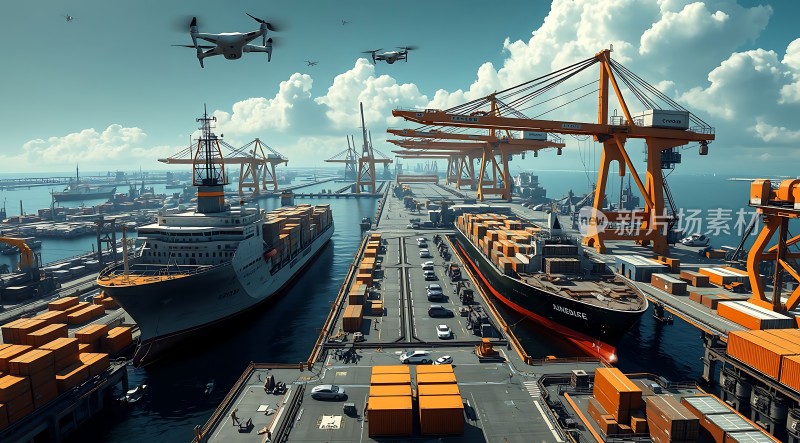 智能港口未来物流新篇章