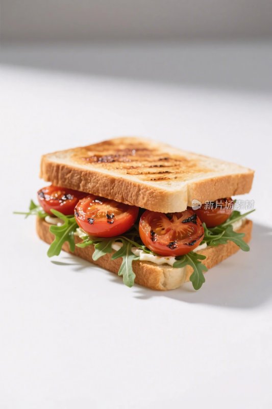 美味三明治特写