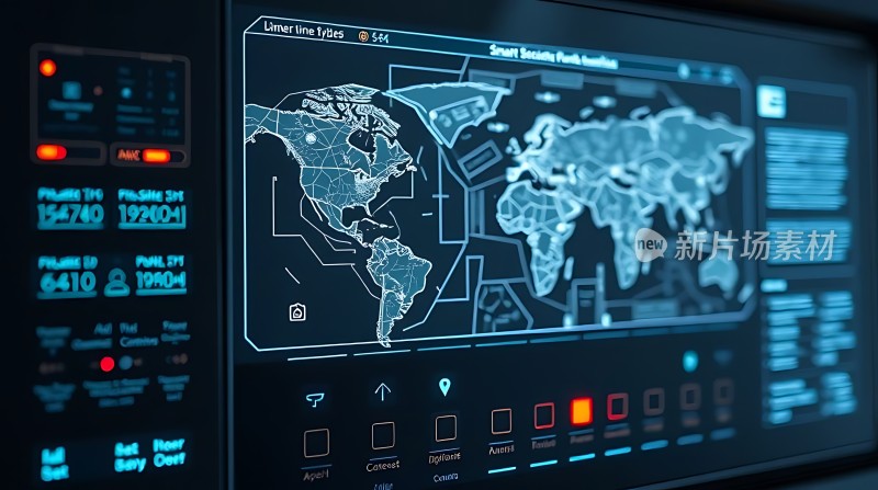 智能城市数据监控中心
