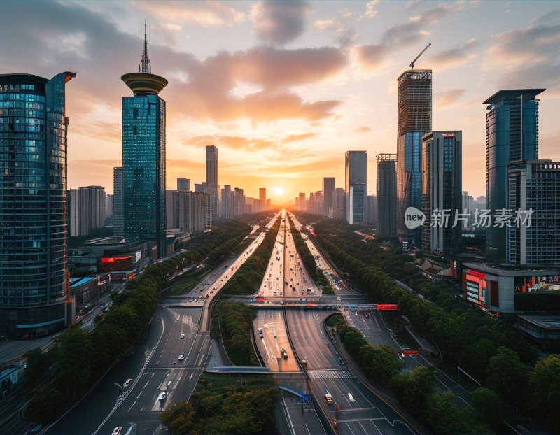 成都成华区航拍