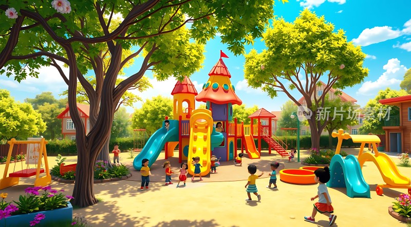 儿童乐园欢乐时光