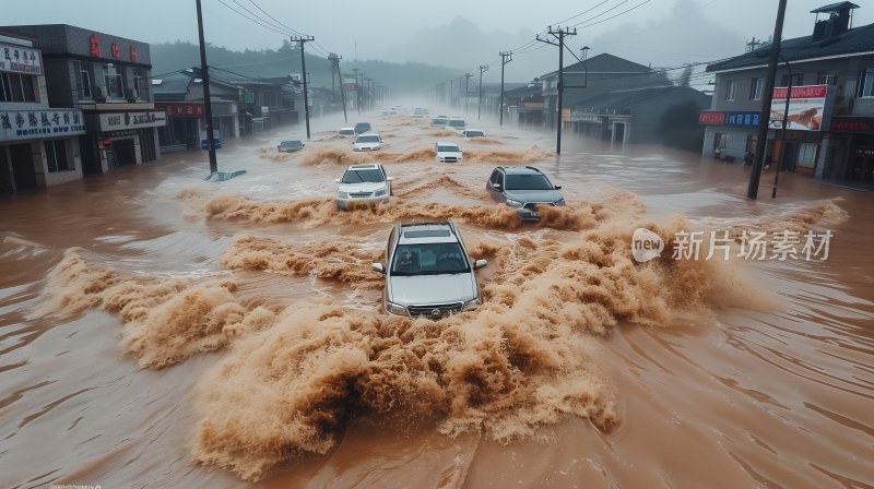 汽车泡水