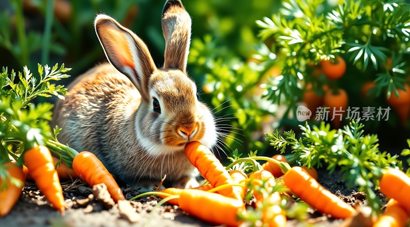 兔子吃胡萝卜
