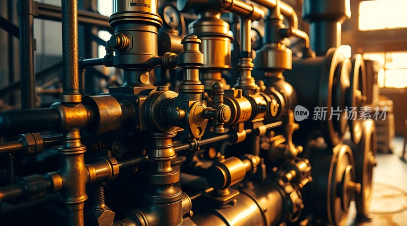 蒸汽机时代工业之美