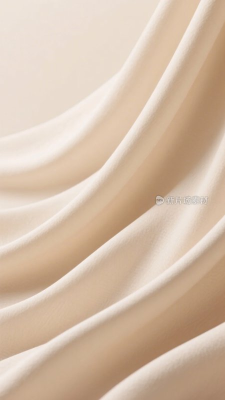 米白色丝绸质感画面