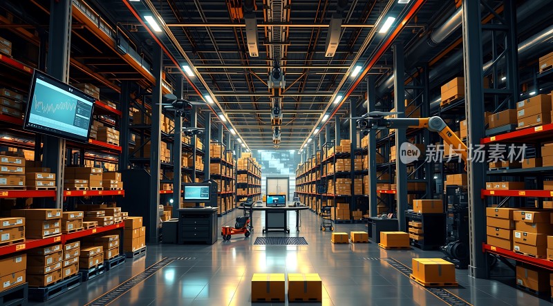 智能仓储高效物流管理