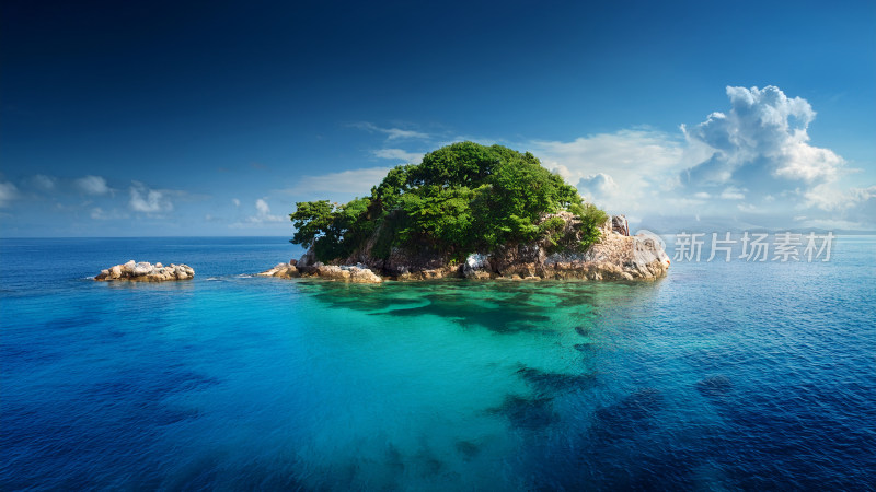 海岛 岛屿 海景 海面
