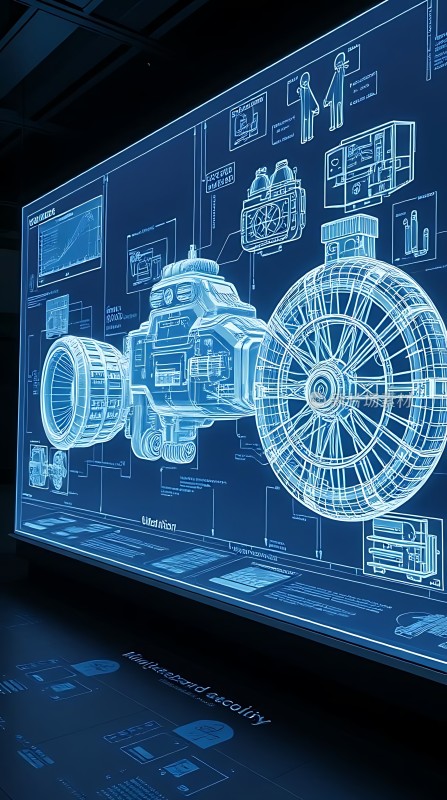 未来科技蓝图智能机械设计