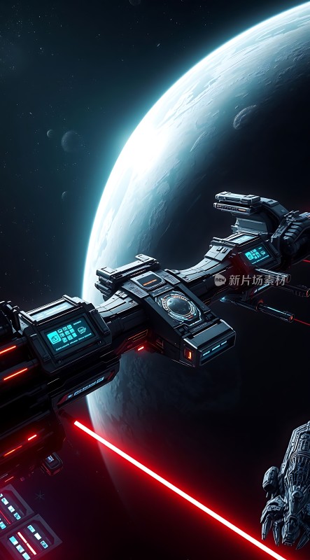 星际飞船探索未知宇宙