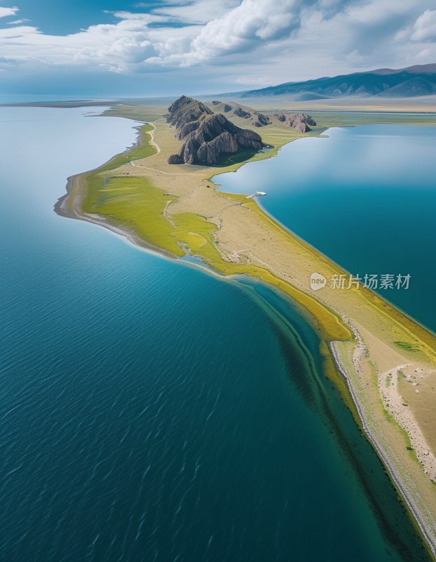 青海湖洱海航拍