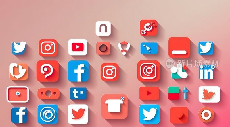 社交媒体图标大集合
