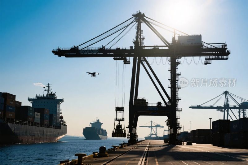 港口货运作业场景