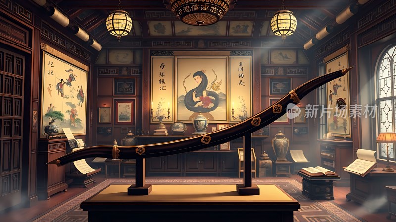 古韵书房雅韵长