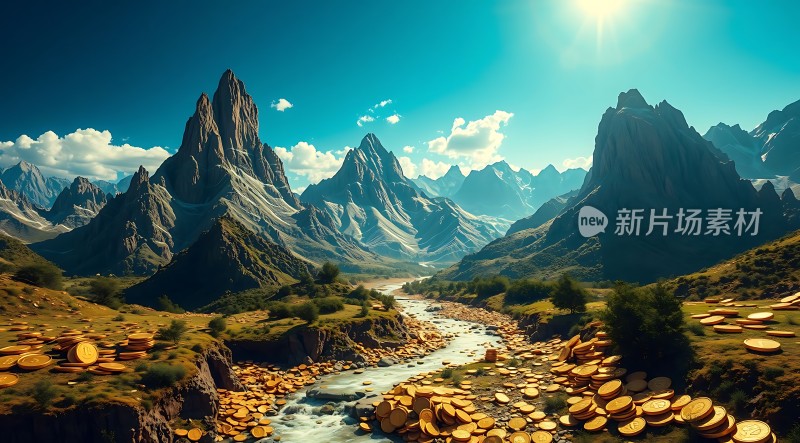 金币流淌的山谷