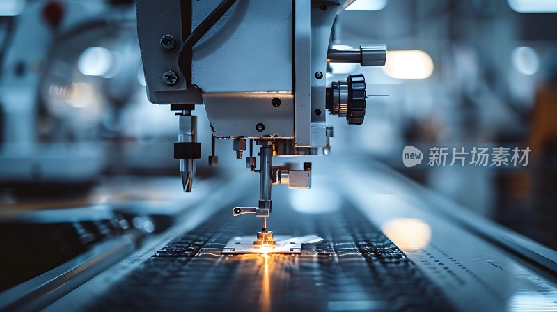 工业缝纫机工作场景