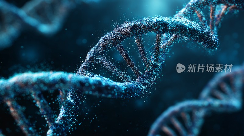 双螺旋结构画面