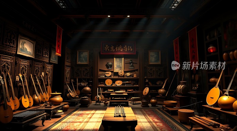 古乐器陈列室