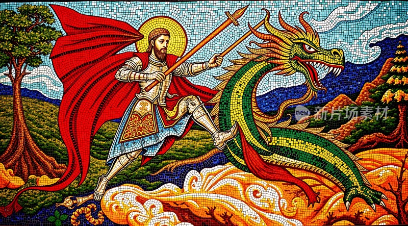 圣乔治与恶龙之战