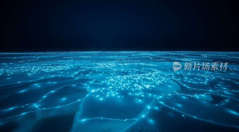 冰封世界晶莹剔透