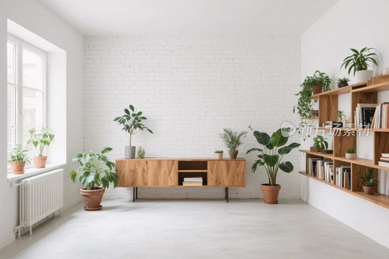 简约室内绿植空间