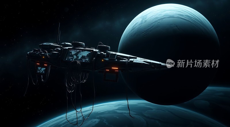 星际飞船探索未知宇宙
