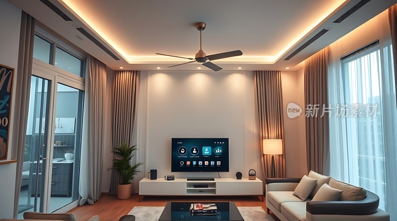 现代客厅设计简约大气温馨舒适