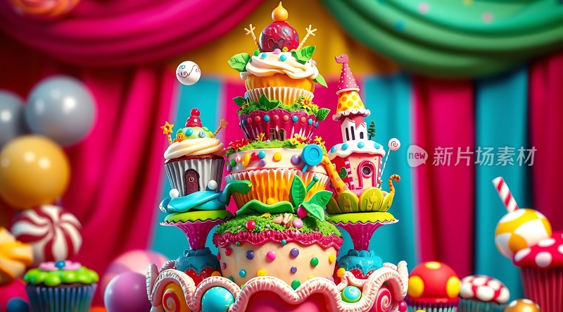 糖果城堡甜蜜梦幻世界