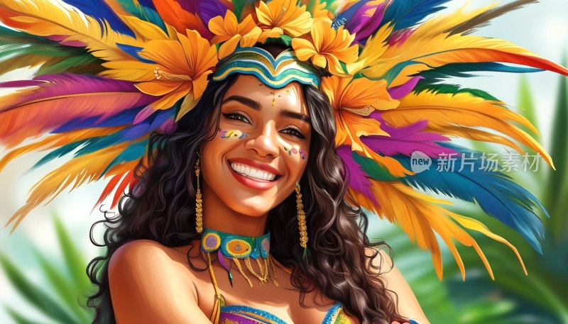 巴西狂欢节女士