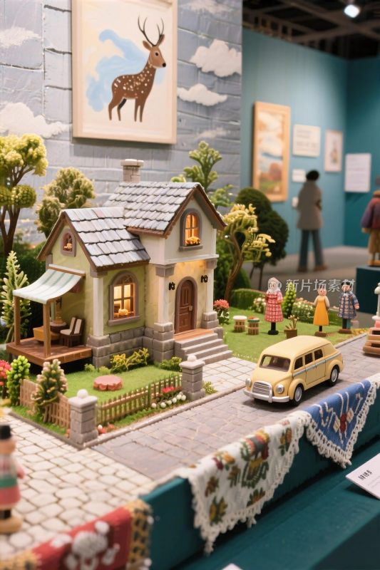 微型模型展览场景
