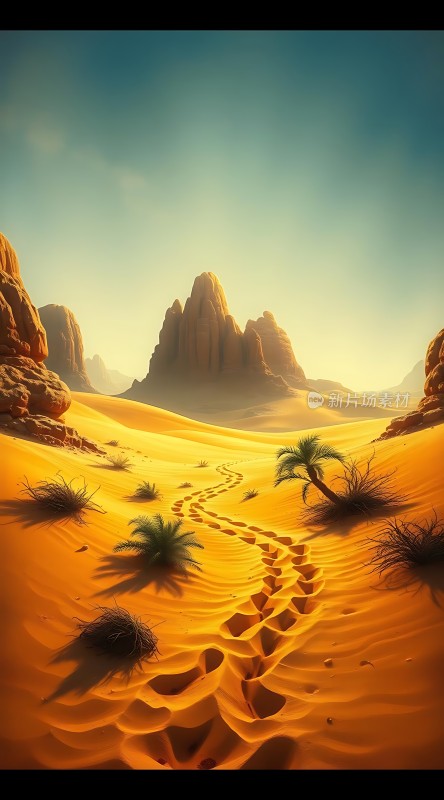 沙漠绿洲探险之旅