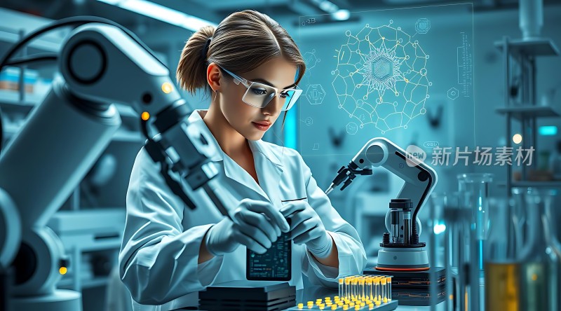 未来实验室智能机器人助力科研工作