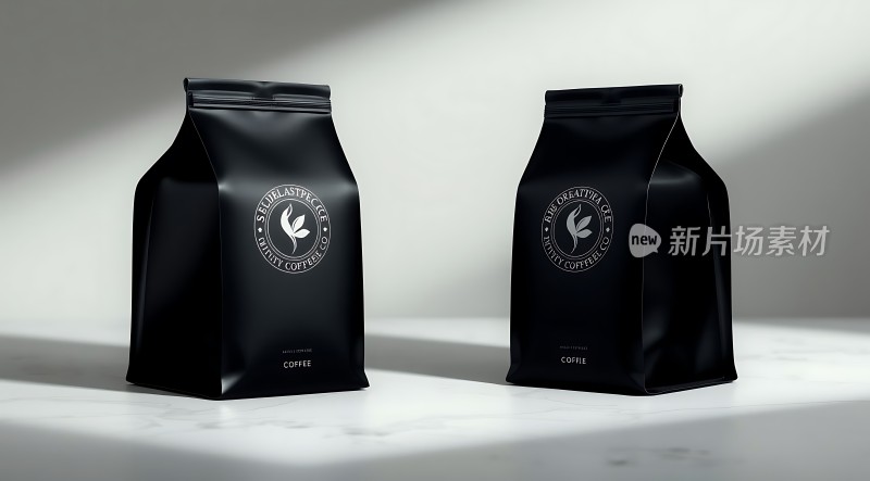 黑金咖啡包装设计