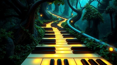 钢琴键之路 钢琴键之路