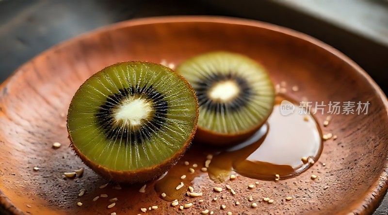 奇异果蜂蜜甜点