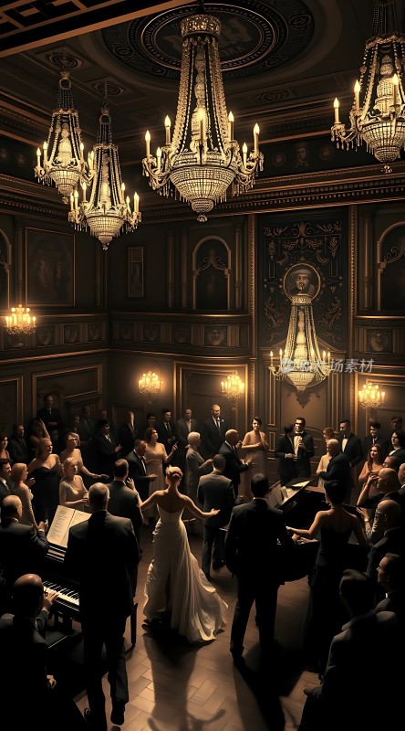 舞会上的优雅旋律