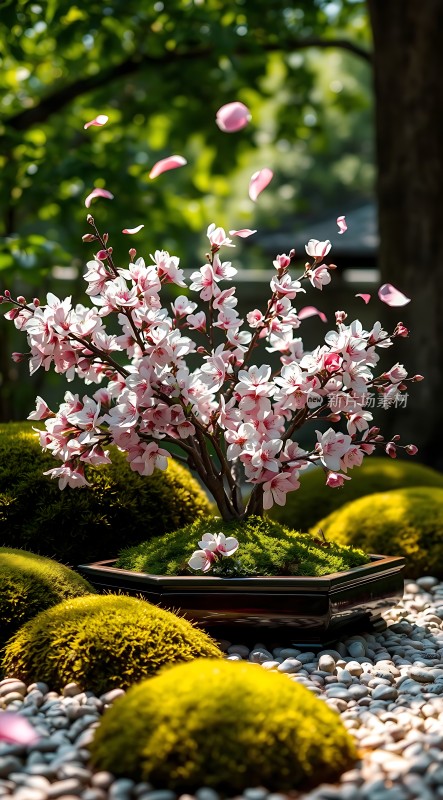 春日限定粉樱绽放