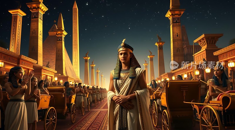 古埃及之夜法老与辉煌之城