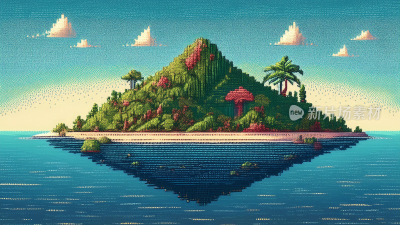 像素岛 像素海岛 游戏风