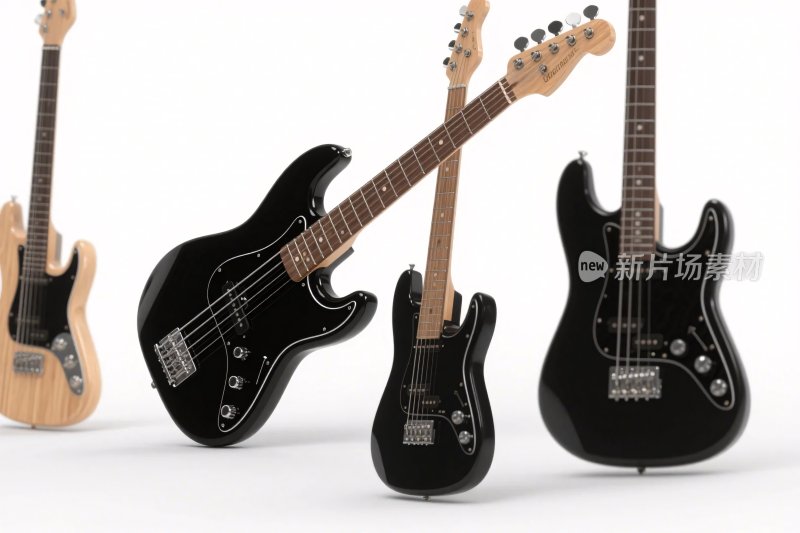 多种吉他展示图