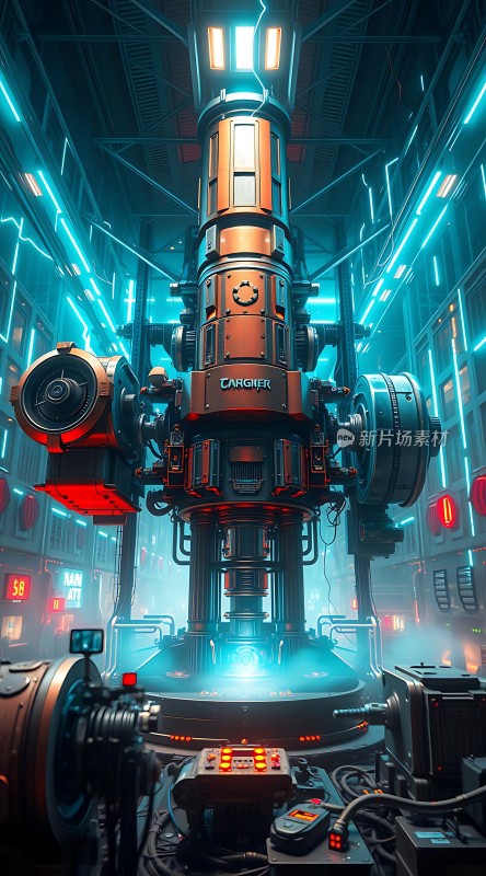 机械装置的未来科技实验室