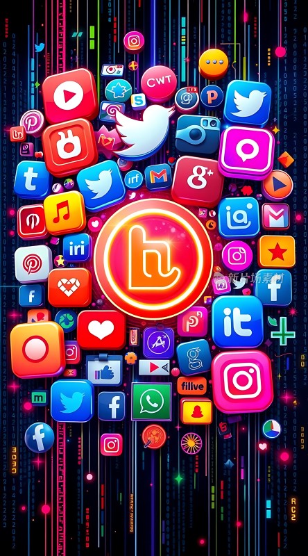 社交媒体图标大集合